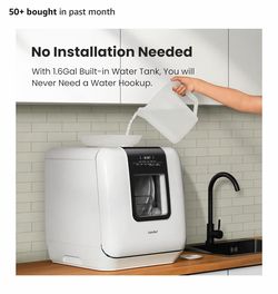 Comfee Countertop Small Dishwasher