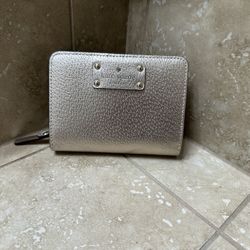 Gold Kate Spade Wallet
