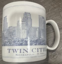 New 2006 Starbucks Architecture Series Twin Cities Minneapolis St. Paul Coffee Mug
