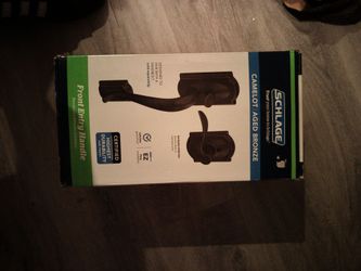 Schlage Camelot Aged Bronze