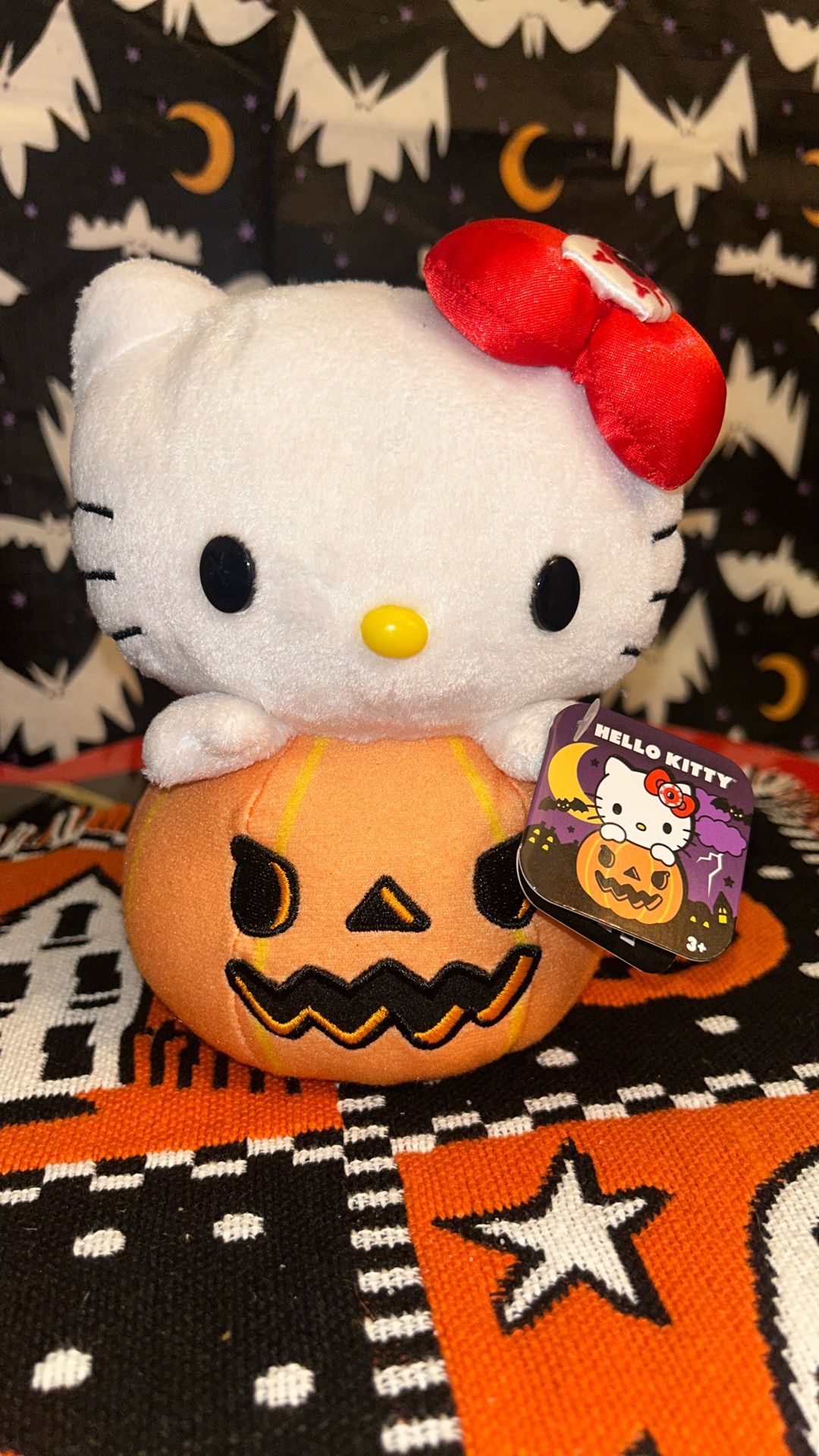 hello kitty halloween plush