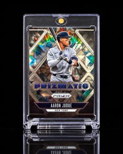 Aaron Judge Panini Prizm Prizmatic Baseball Card