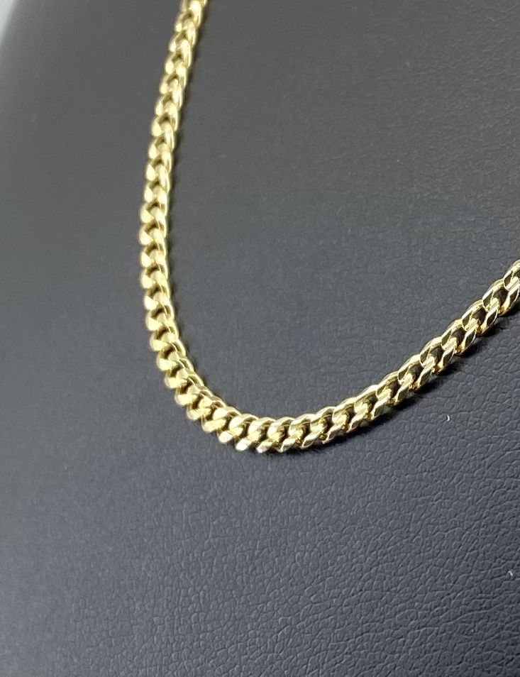 14k Gold Necklace 22” Solid Cuban Link 2.7mm 7.8grams 136679 11