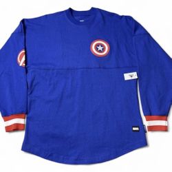 New Disney Captain America Spirit Jersey Sz Small