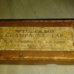 Antique Williams Champagne Tap