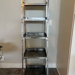 Foldable Metal Display Shelf 
