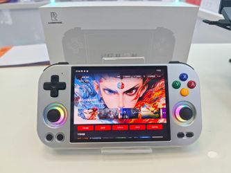 Anbernic RG 477M - Handheld Videogame Console, Silver
