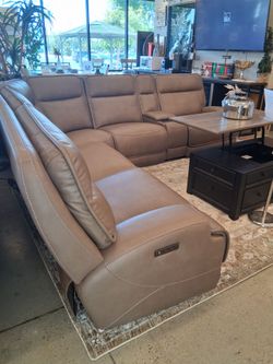 Luxurious Power Reclining Sectional