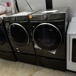 SAMSUNG WASHER AND GAS DRYER 