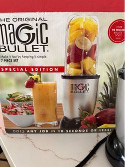 The Original Magic Bullet Blender Silver -250 Watts