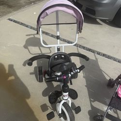 Free kids bike stroller