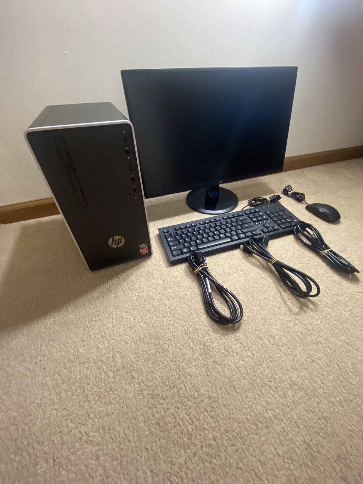 HP Pavilion Desktop PC And Monitor Bundle for Sale in Elgin, IL OfferUp