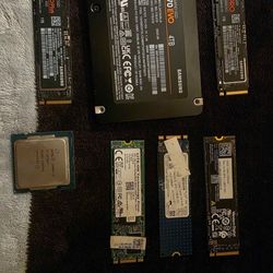 SSD M.2  870 EVO, 970 PRO AND i7 10700