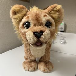 Disney The Lion King Mighty Roar Simba Interactive Plush Toy 