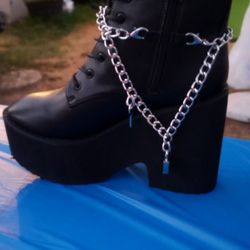 Black Platform Boots