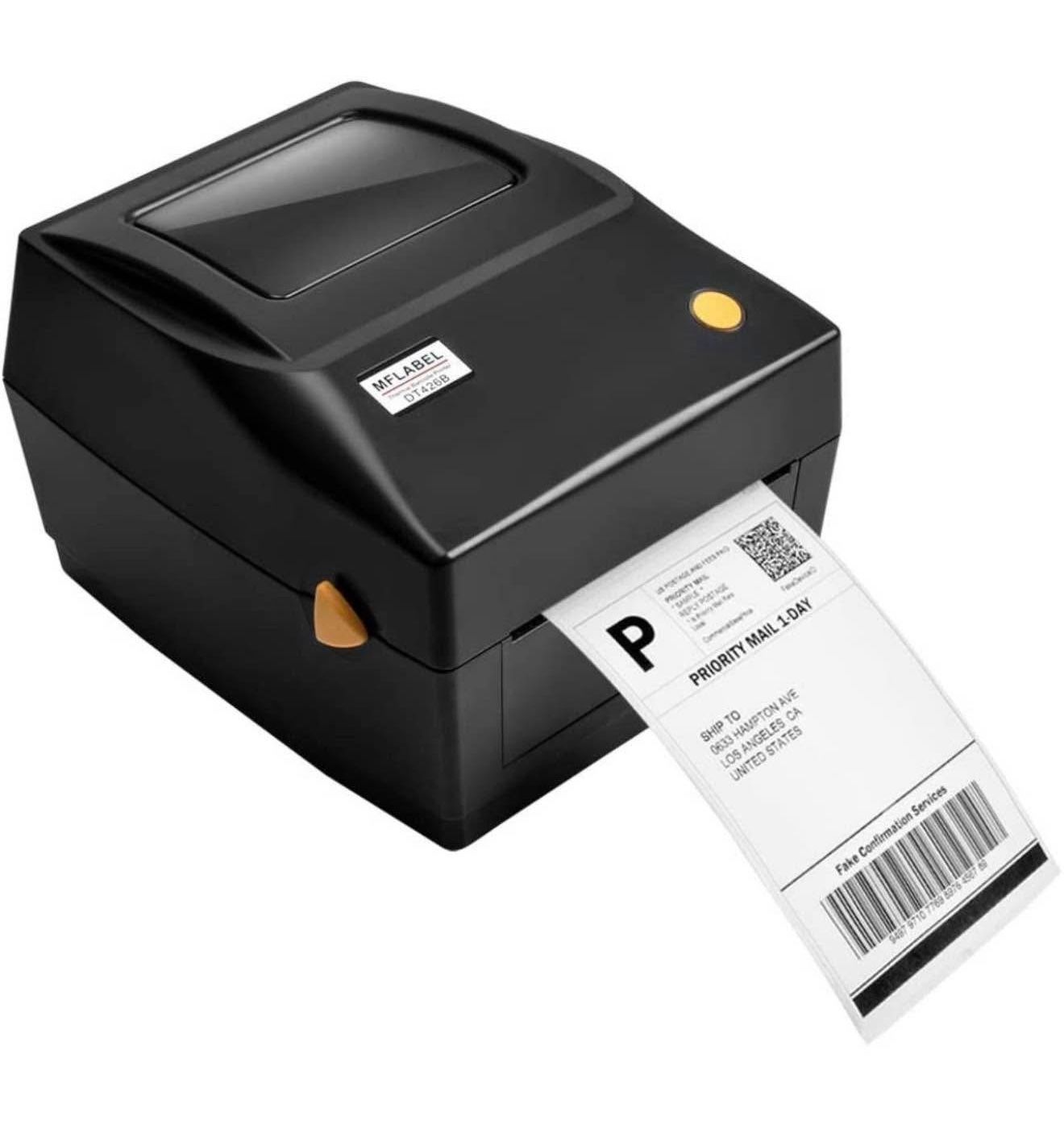 Brand new 4x6 Label Printer, Direct Thermal Label Printer High Speed USB Thermal Barcode 4×6 Shipping Label Printer, Compatible with Ebay, Amazon, Fed