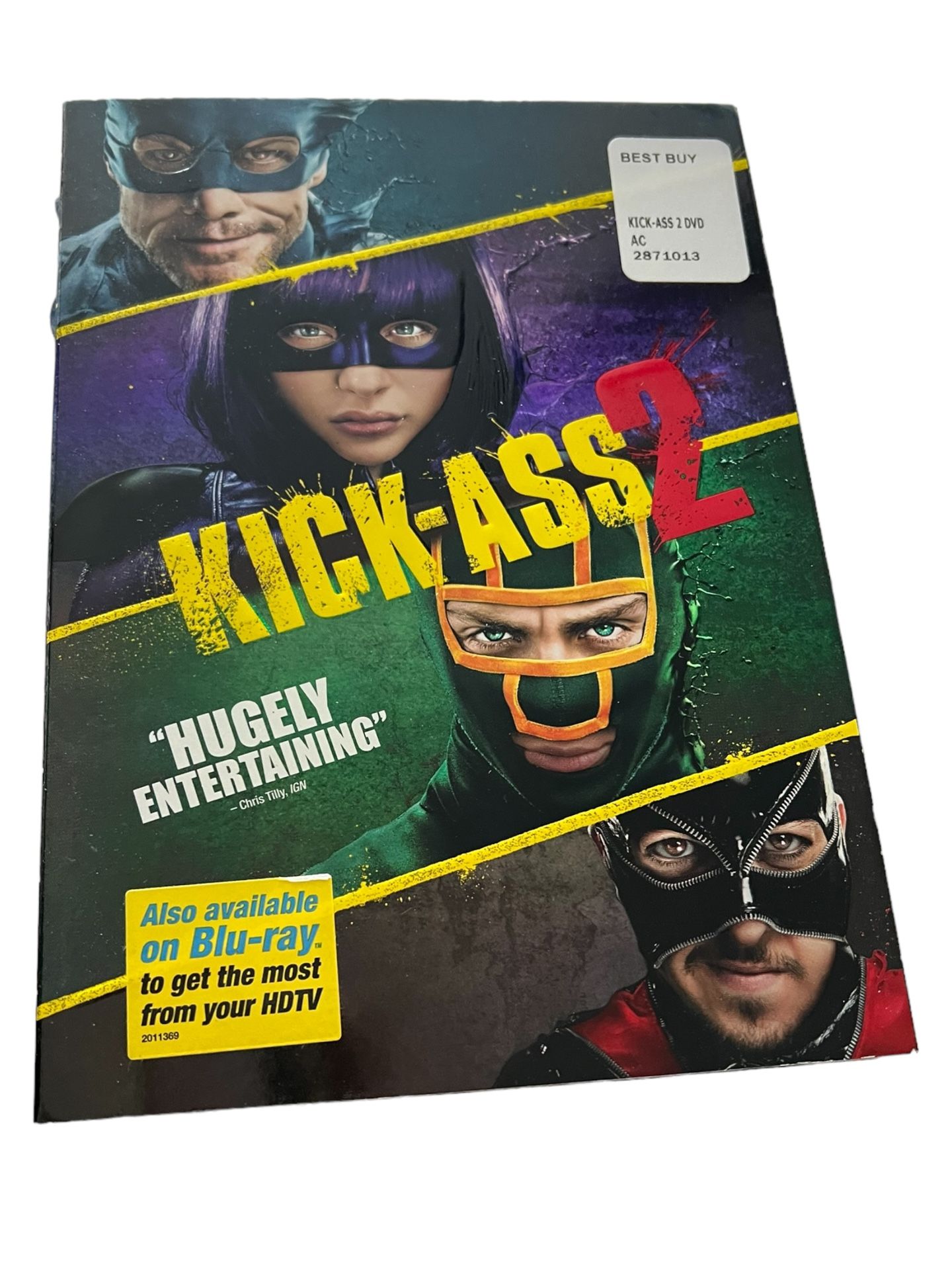 Kick-Ass 2 (DVD, 2013) This DVD is a must-have for fans of action-packed superhero movies. With a rating of R, Kick-Ass 2 promises to be an exciting