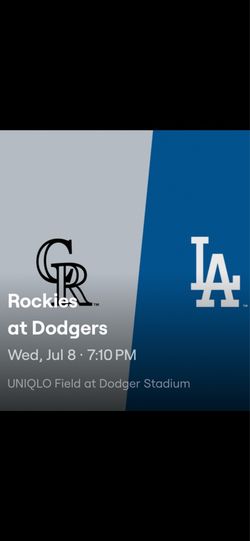 Dodgers vs Rockies (1 Ticket) Shohei Bobblehead