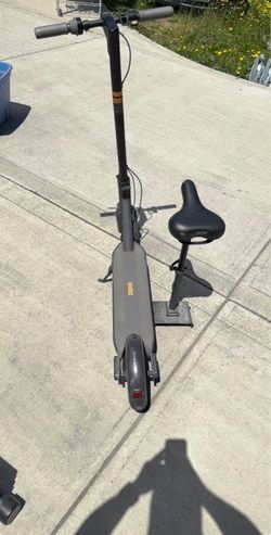Ninebota Segway Max Electric Scooter w/ Official Comfort Seat — Long Range!