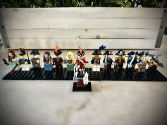 14 Lego Custom Pirates Of The Caribbean Minifigures