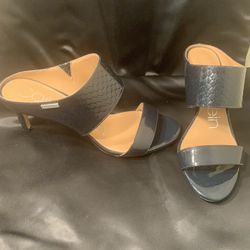 Navy Blue Calvin Klein Sandals