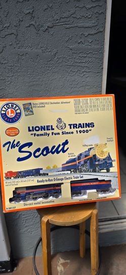 Lionel 6-30127 The Scout Ready-To-Run Freight Set (2-4-2 Scout #246X)