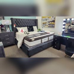 New Queen /California king or king bed Frame (mattress sell seperately )