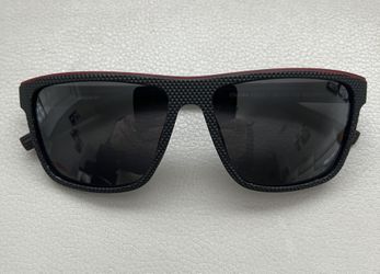 Oga Black& Red Polarized Italian Sunglasses 😎 