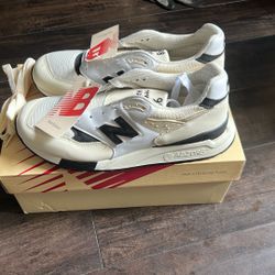 New Balance 998 White Black 