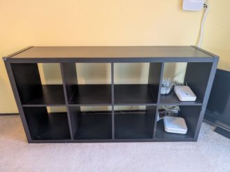 Free Black Cube Storage Shelving Unit