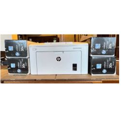 HP LaserJet Printer + 4 NEW 30X High Yield Toner Cartridges ($600+ value)