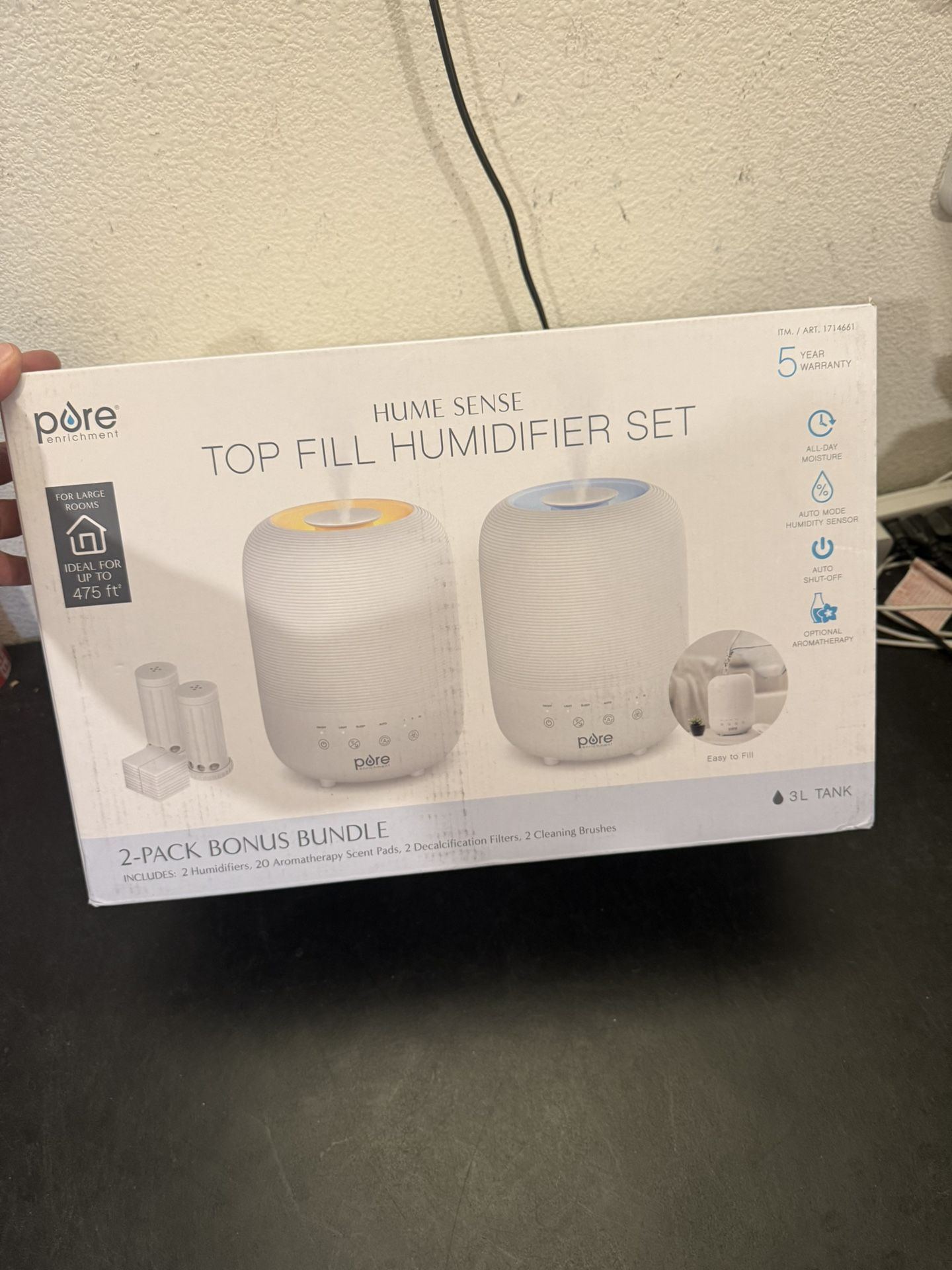 Top Fill Humidifier Set Pore