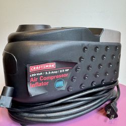 Craftsman Air Compressor Inflator 120 volt / 3.3-amp / 2/3 HP