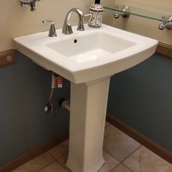 Kohler Pedestal Vanity