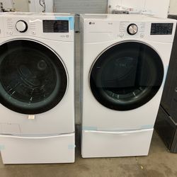 LG Front load Washer And ELECTRIC dryer! NEVER used! 