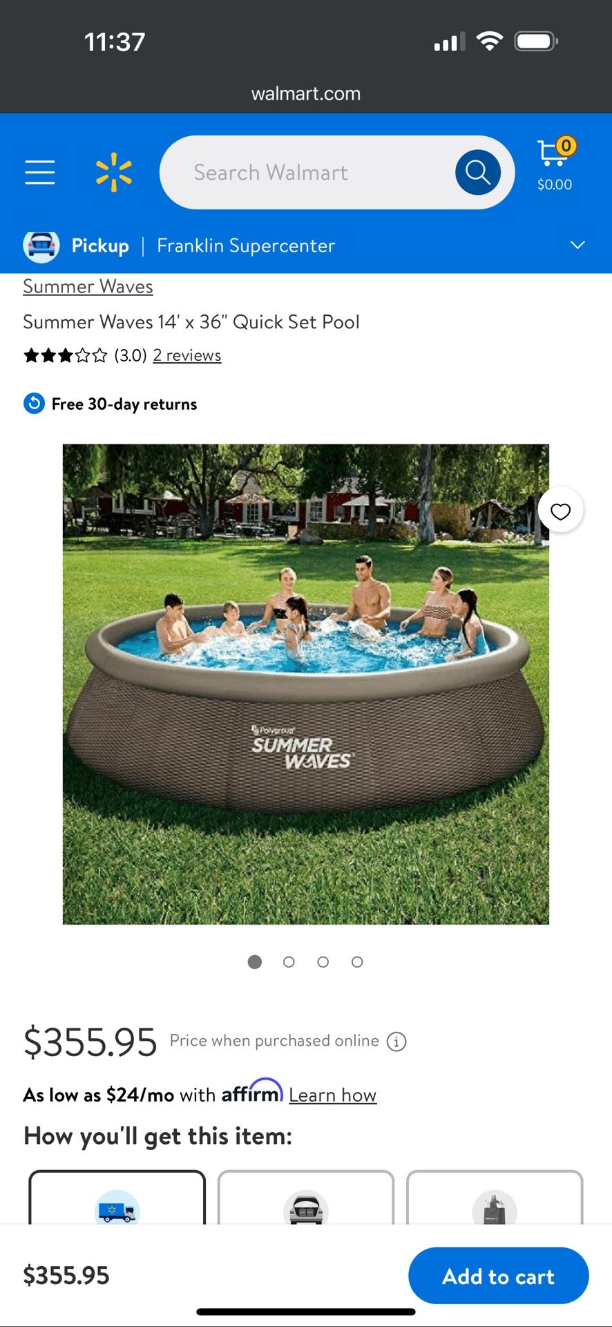Brand New Pool 