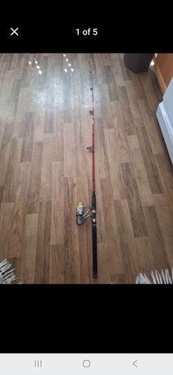 Big water fishing pole