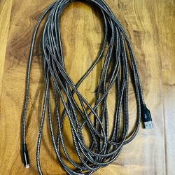 USB to Lightning Cable Fast Charging for iPad iPhone 8/9/10/11/12/13/14/Reg/Pro/Plus/Max 15ft New condition 