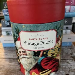 Cavallini & Co Santa Claus Vintage Puzzle 500 Pieces 
