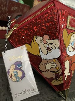 Exclusive stitch shope Snow White gem Bag