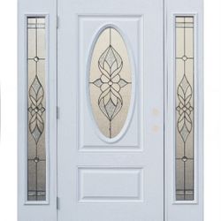 Premium Exterior Fiberglass Door – For Sale