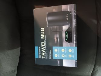 Brookstone travel mug