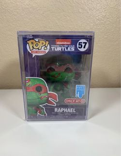 Funko Pop! Art Series: TMNT - Raphael #57 - Target Exclusive Hard Stack / Sealed