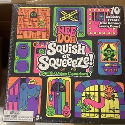 Needoh Squish or Squeez- Squish-O-Ween Countdown