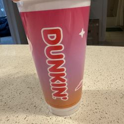 Sabrina Carpenter Dunkin Donuts Exclusive Limited Edition Cup "No Lid" New Offer