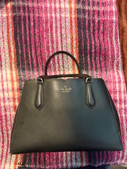 Kate Spade New York Black Leather Satchel