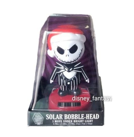 Disney The Nightmare Before Christmas Jack Skellington Solar Bobble-Head