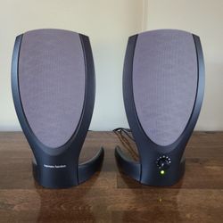 Harman Kardon HK206 Desktop Speakers 2.0 Computer Audio System 