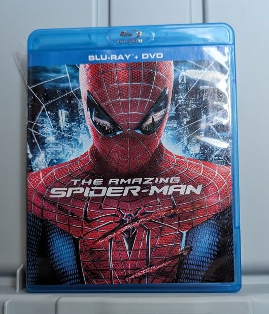 Blu-Rays-The Amazing Spider-Man/Star Trek/Troy