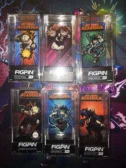 Figpin Lot - My Hero Academia - Student Heroes Action Poses - Set of 6